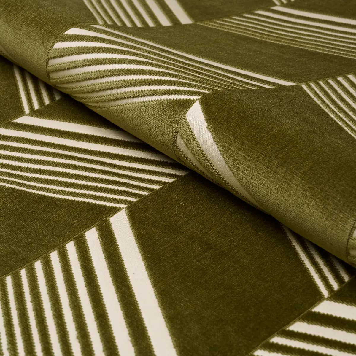 JESSIE CUT VELVET_ OLIVE