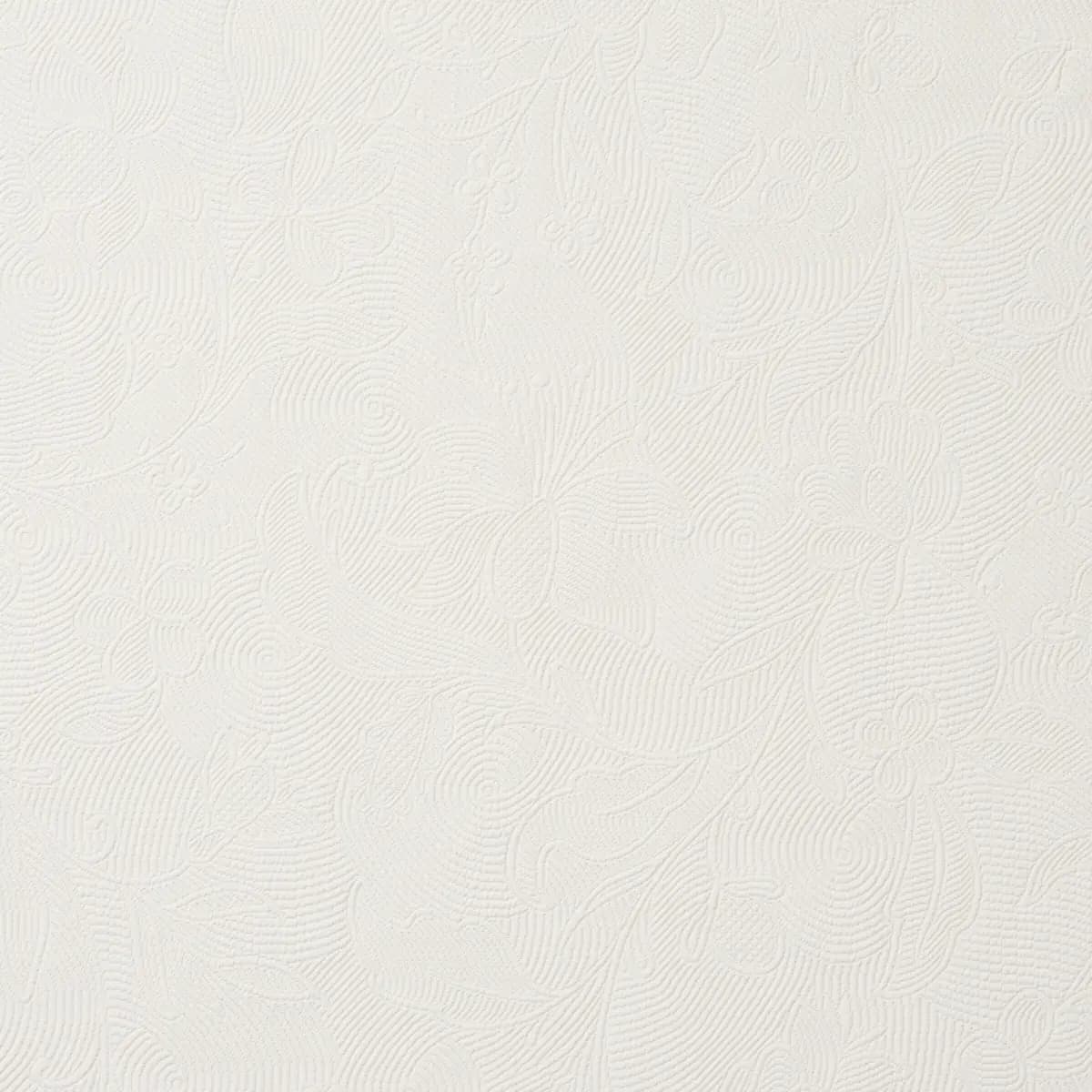 QUILTED SCROLL MATELASSÉ_ IVORY