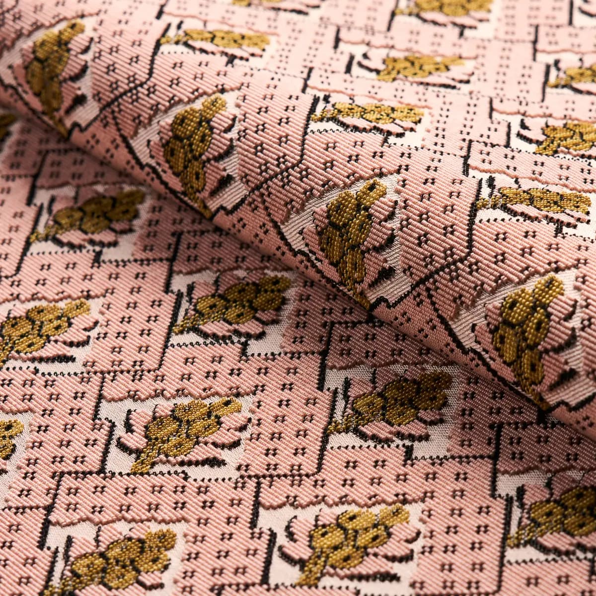 BLAIR SILK ÉPINGLÉ_ WYTHE ROSE