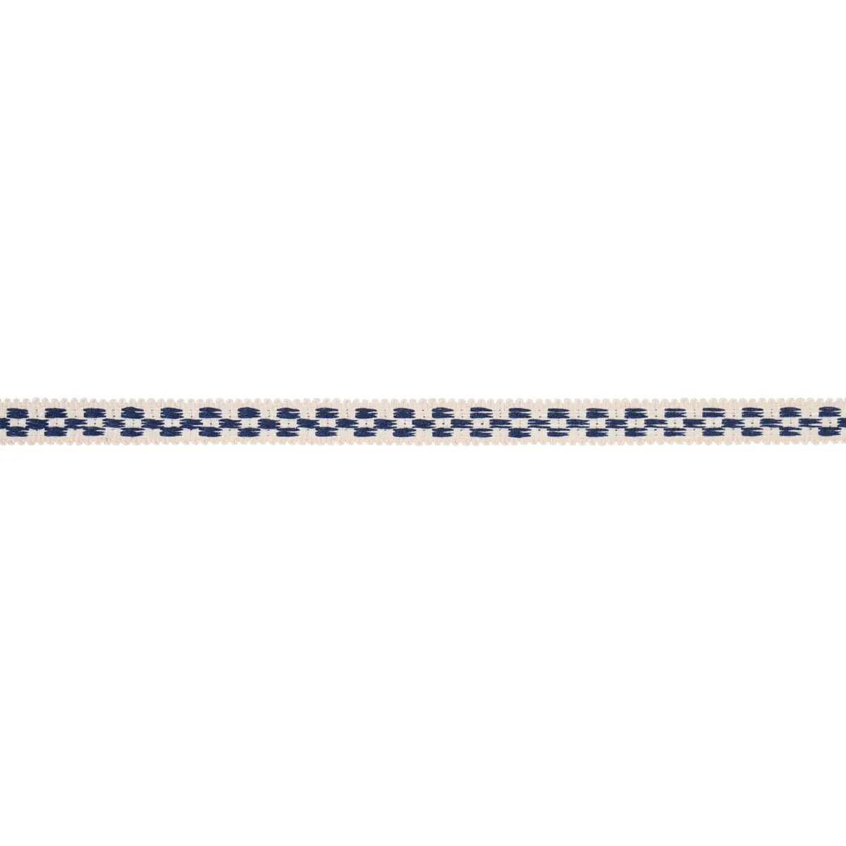 CRAWFORD CHECK TAPE NARROW_ INDIGO