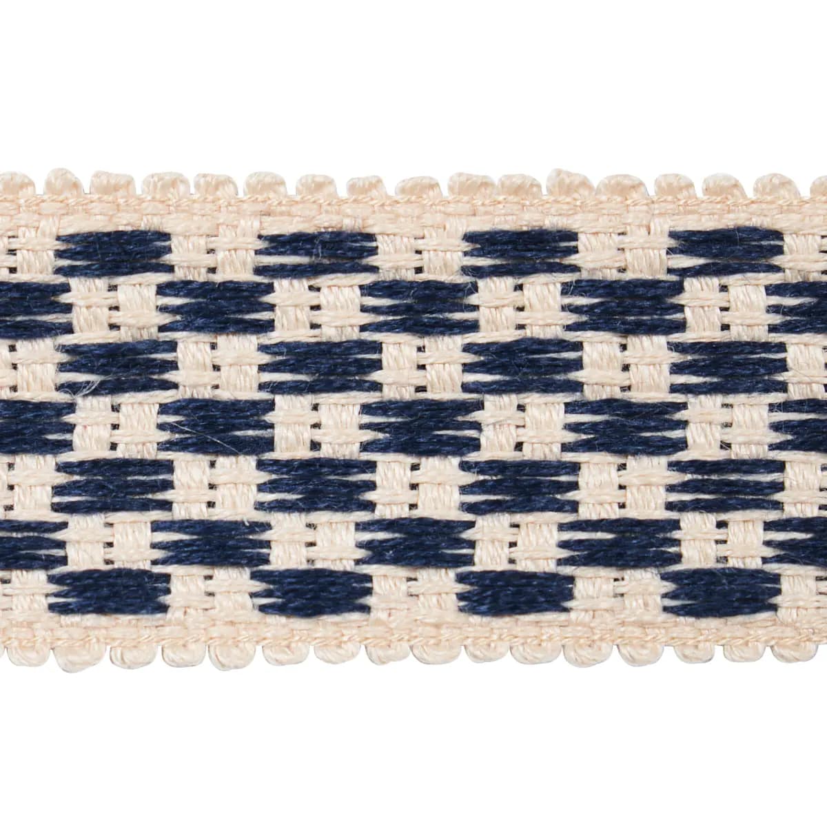 CRAWFORD CHECK TAPE MEDIUM_ INDIGO