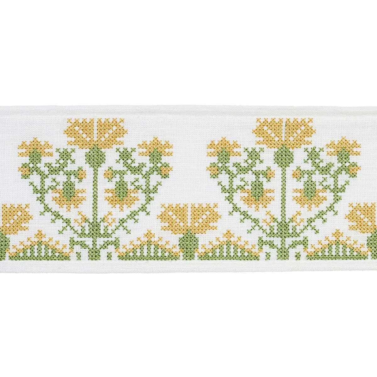 CUSTIS EMBROIDERED TAPE_ MARIGOLD