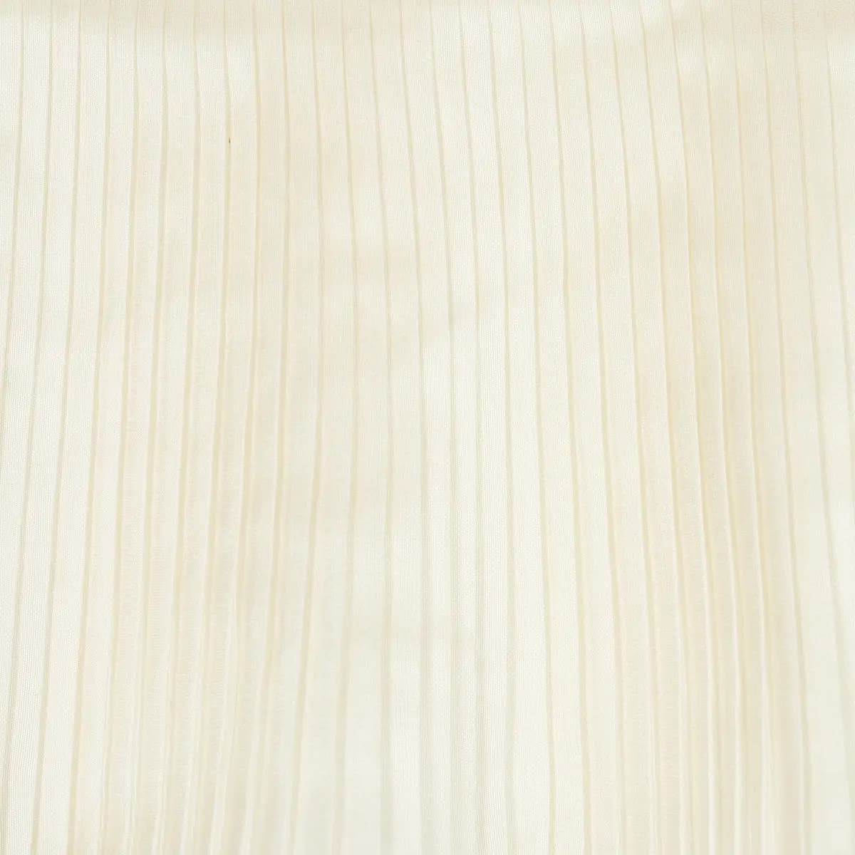 BOTTICELLI SILK RUFFLE TRIM_ BONE