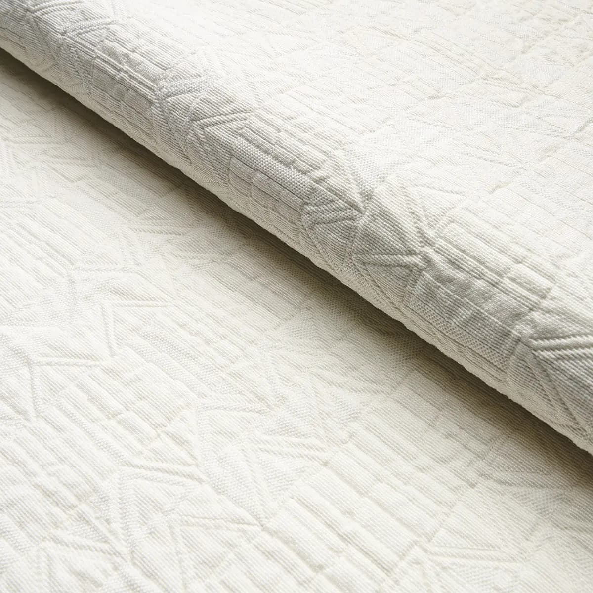 BIZANTINO QUILTED WEAVE_ IVORY