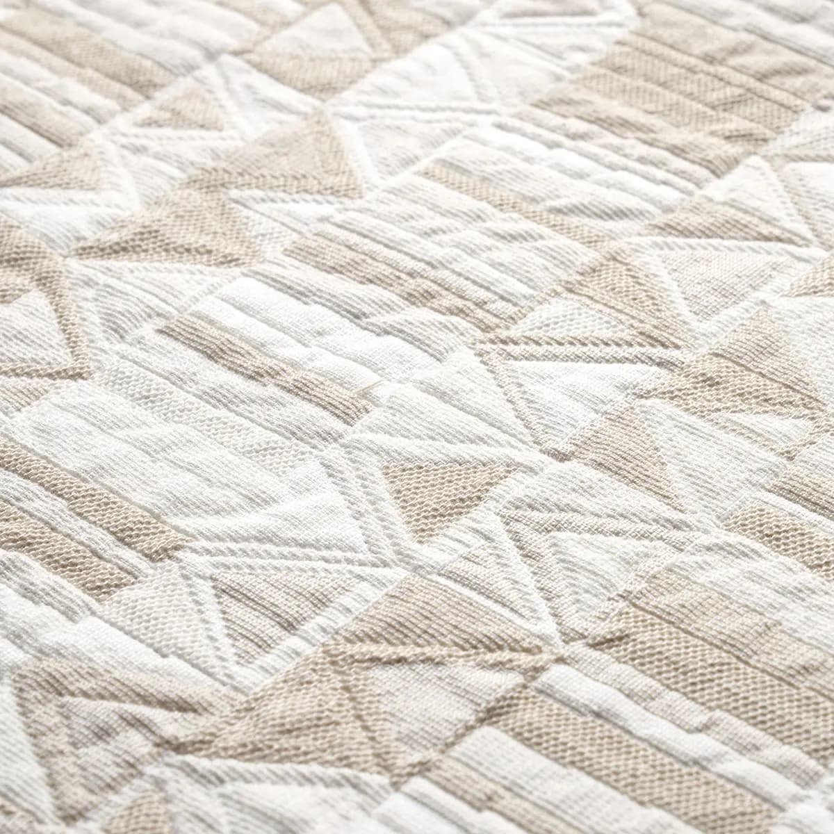 BIZANTINO QUILTED WEAVE_ NATURAL