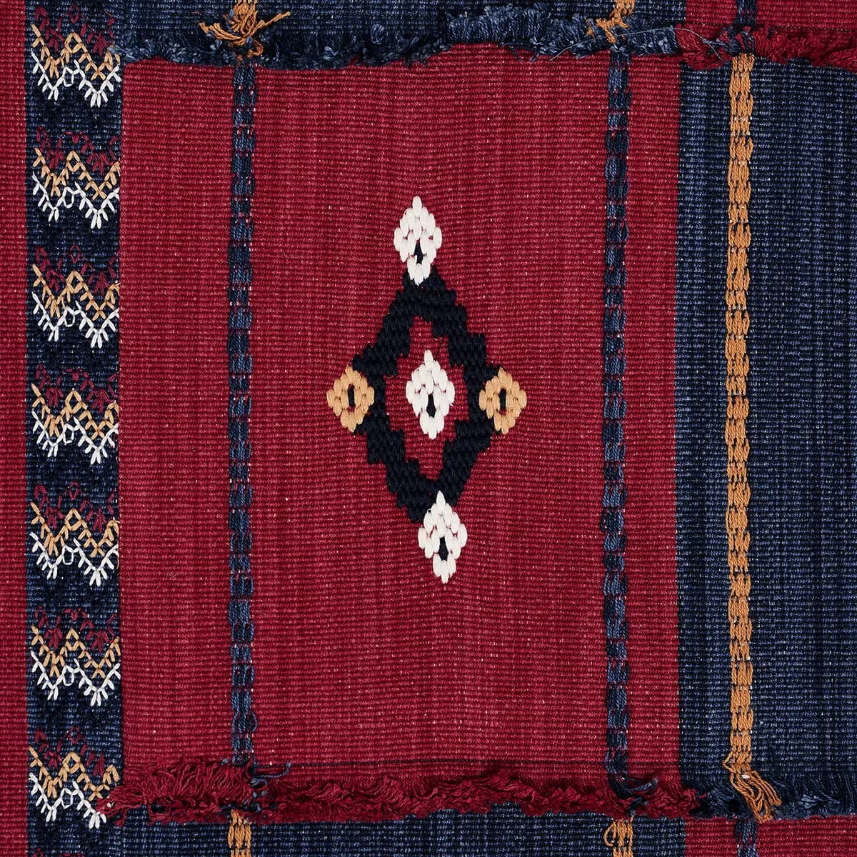 ARAVALI PATCHWORK_ CERISE AND INK