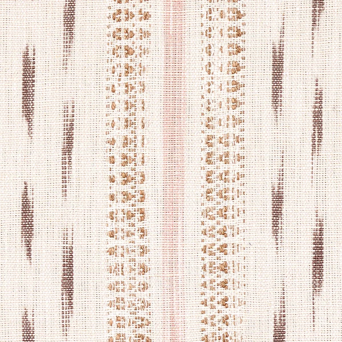 MIRZA IKAT STRIPE_ BLUSH ON NATURAL