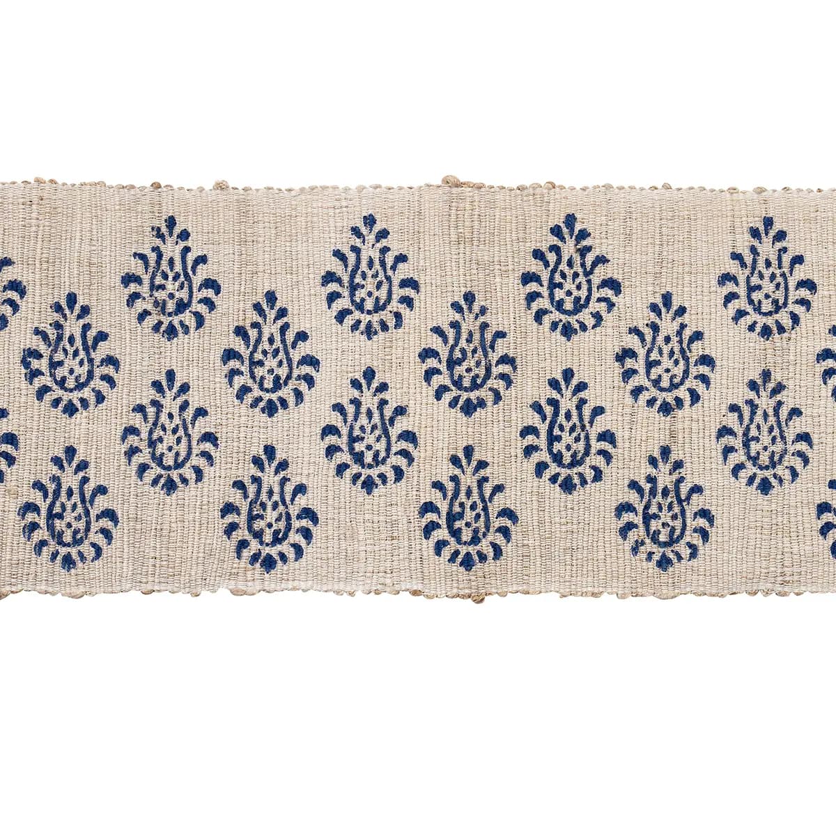 LEILA HAND-BLOCK MATKA TAPE_ INDIGO