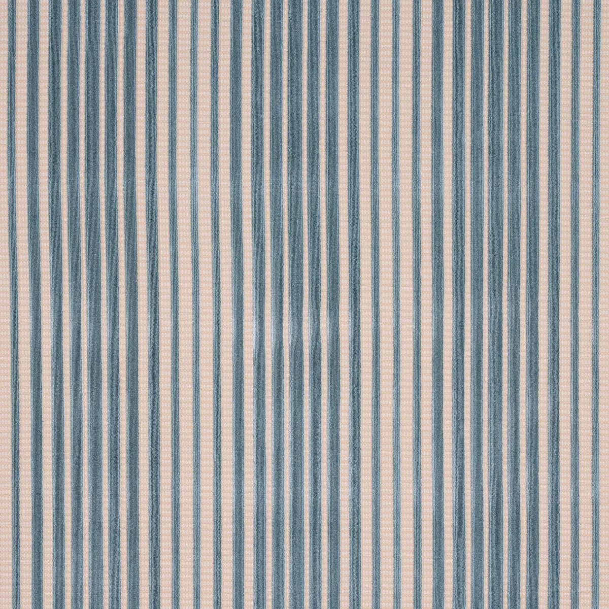 CHIMAY STRIPE VELVET_ CIEL