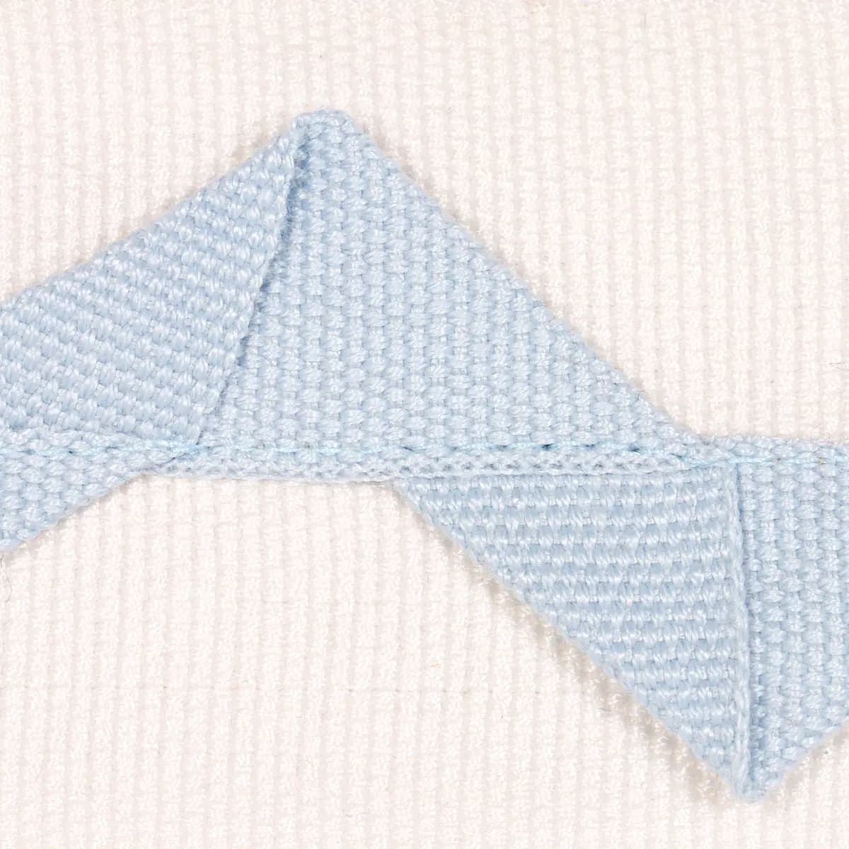 LAZARE APPLIQUÉ TAPE_ SKY ON IVORY