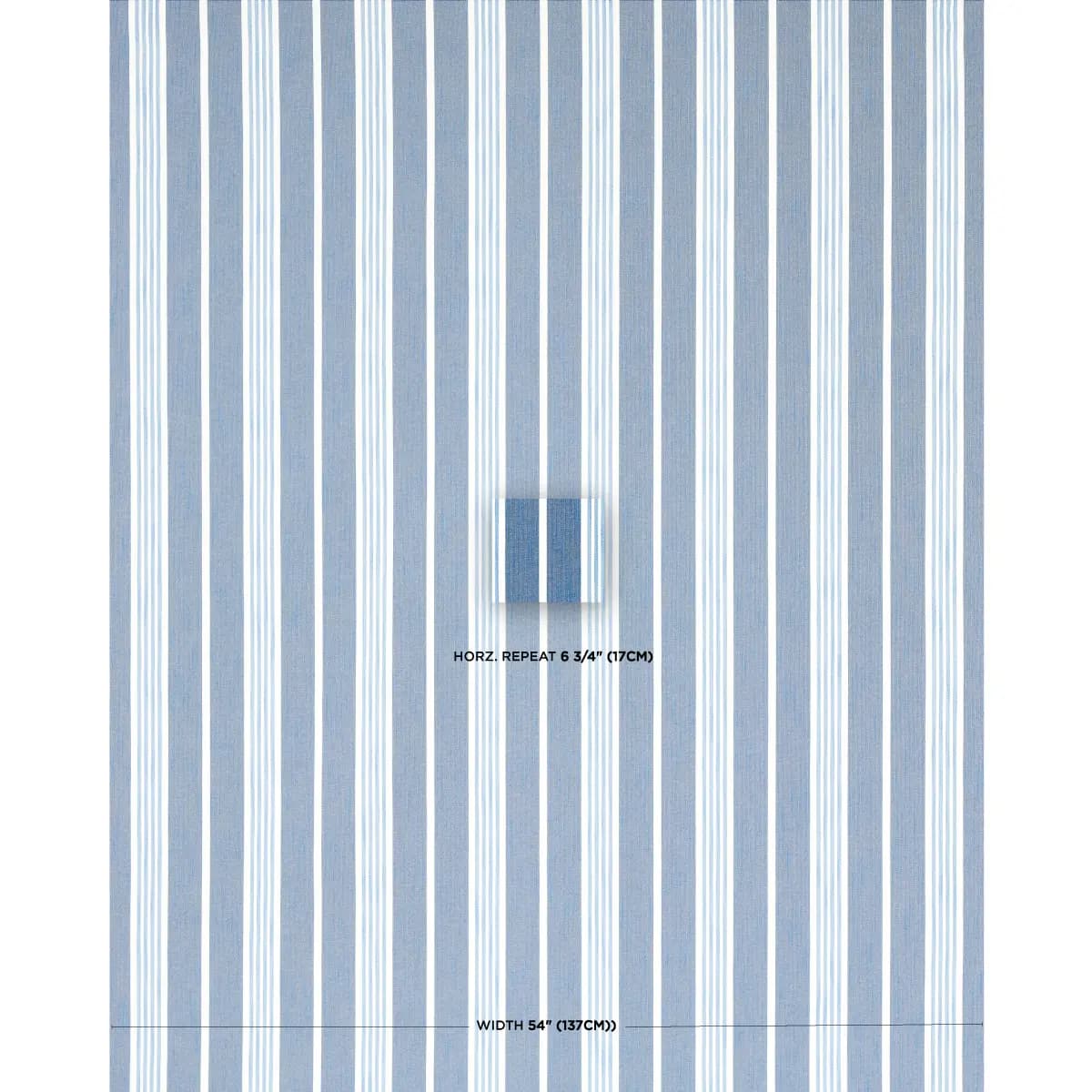 HAMPTON STRIPE INDOOR/OUTDOOR_ INDIGO