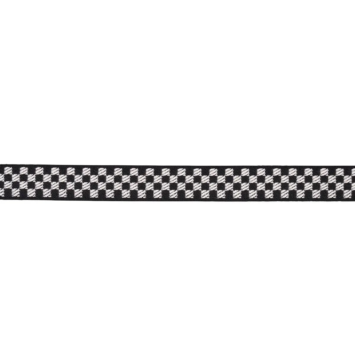 ZEE TAPE NARROW_ BLACK & IVORY