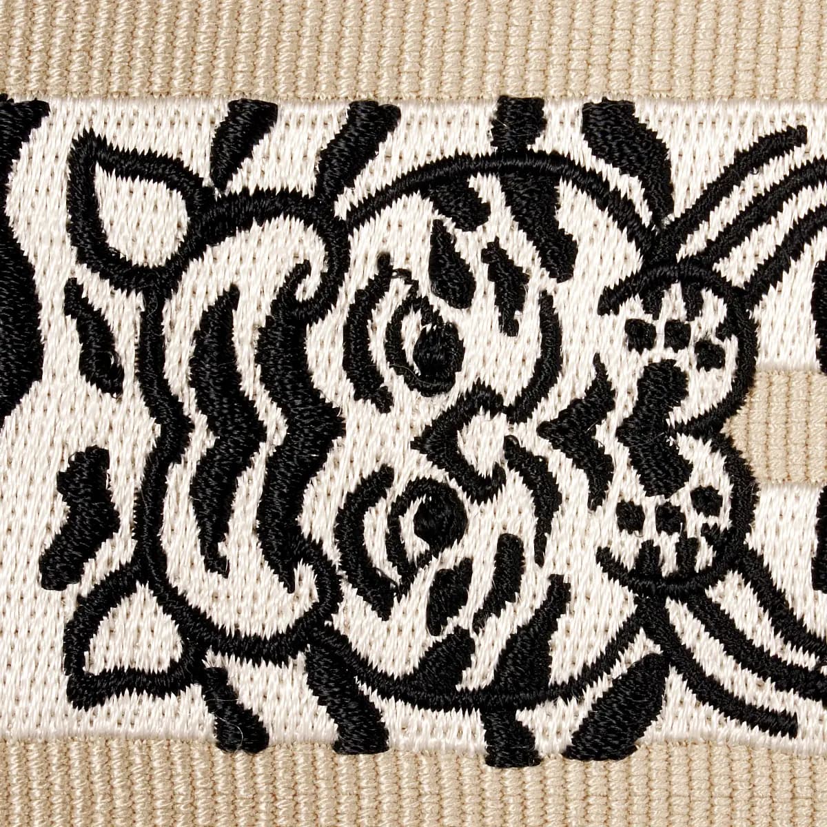 LE TIGRE EMBROIDERED TRIM_ NEUTRAL