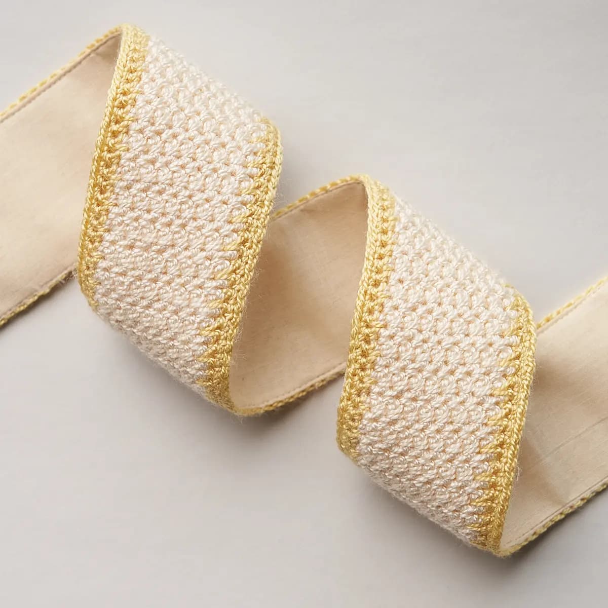 SYLVIA CROCHET TAPE_ BUTTERCUP