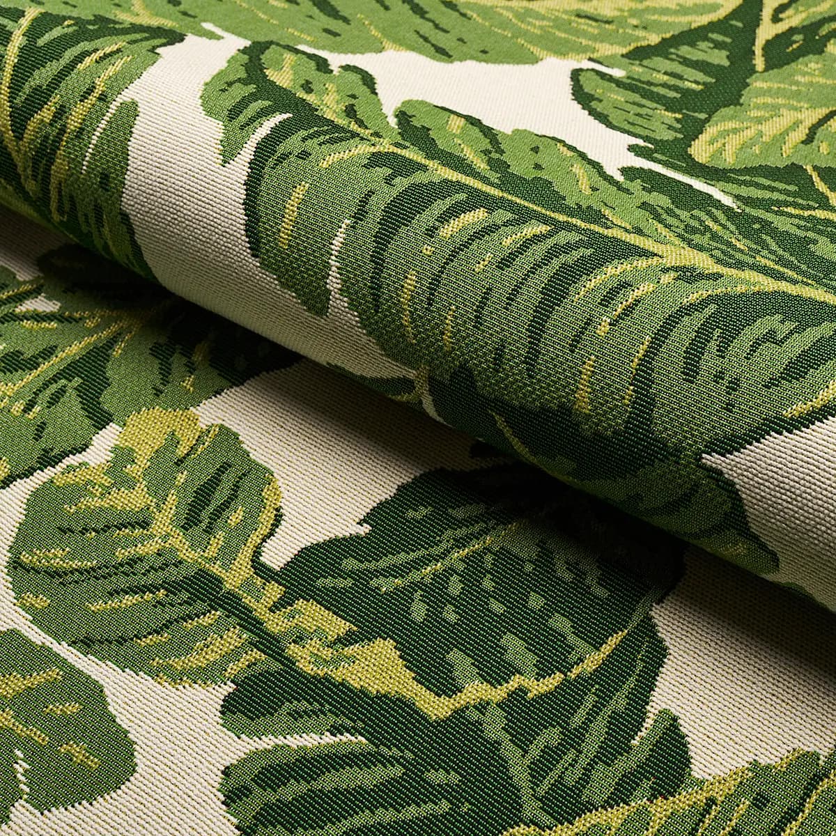 TROPICAL LEAF INDOOR/OUTDOOR_ GREEN