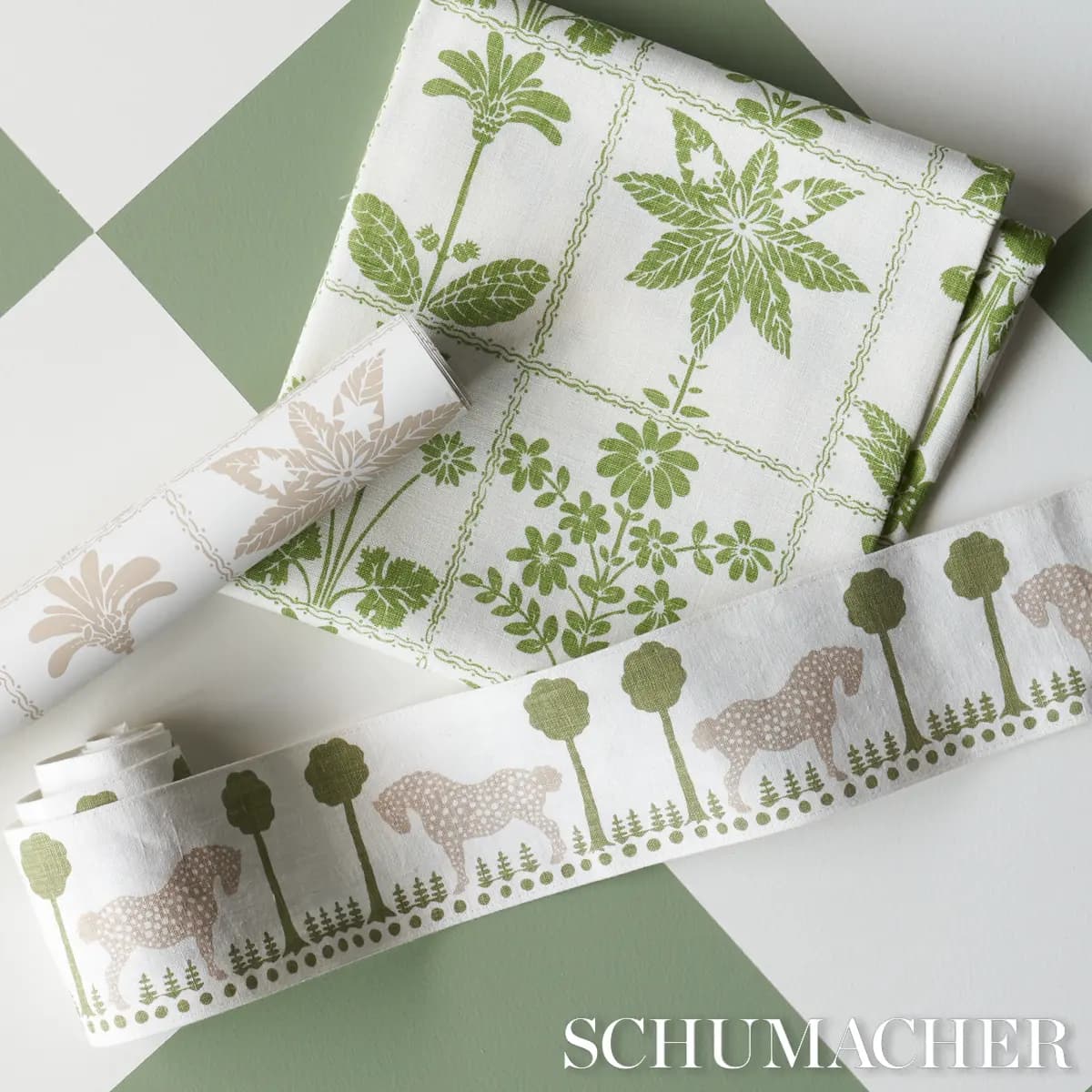 POLKA DOT PONY TAPE_ OLIVE