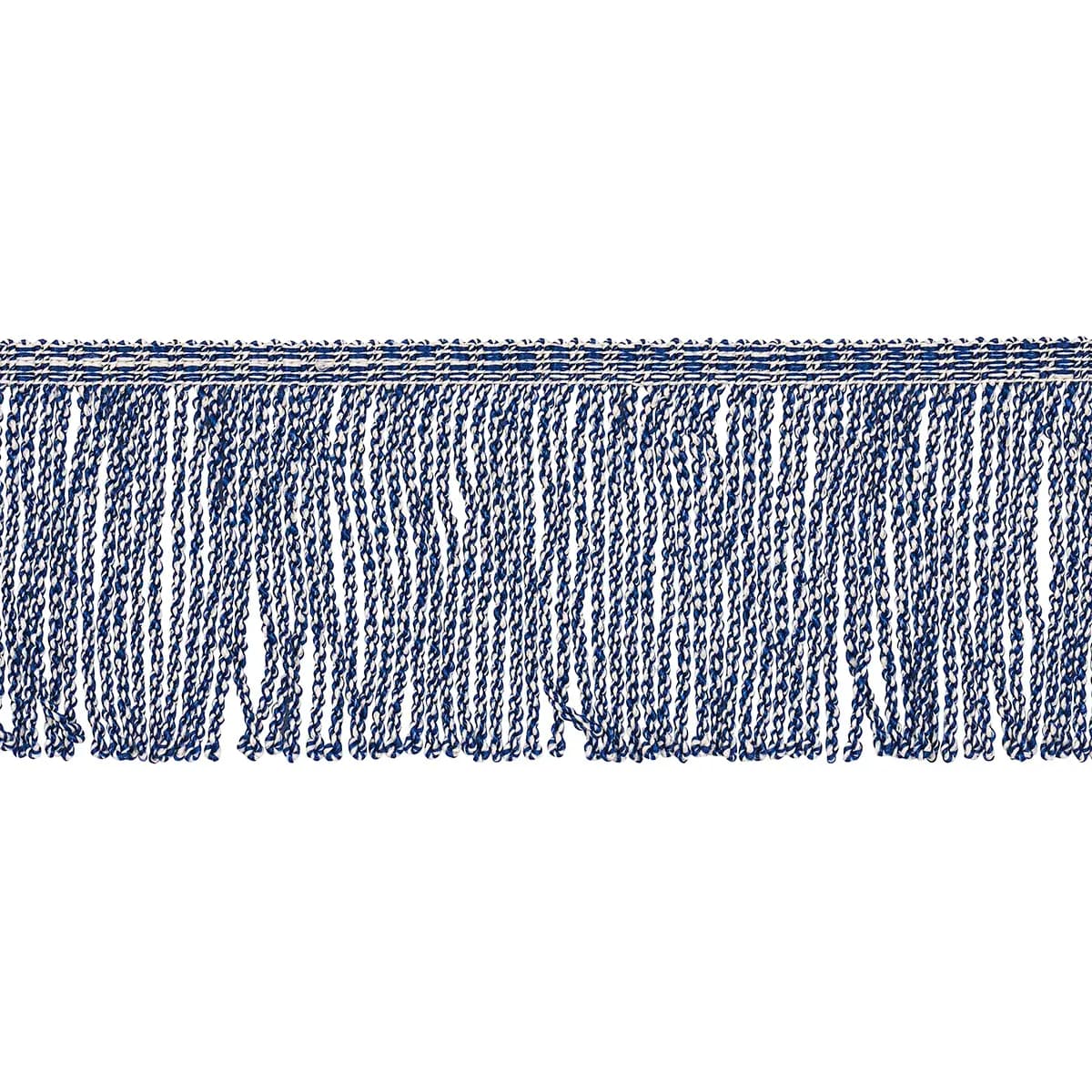 OUTDOOR BOULLION FRINGE TRIM_ NAVY