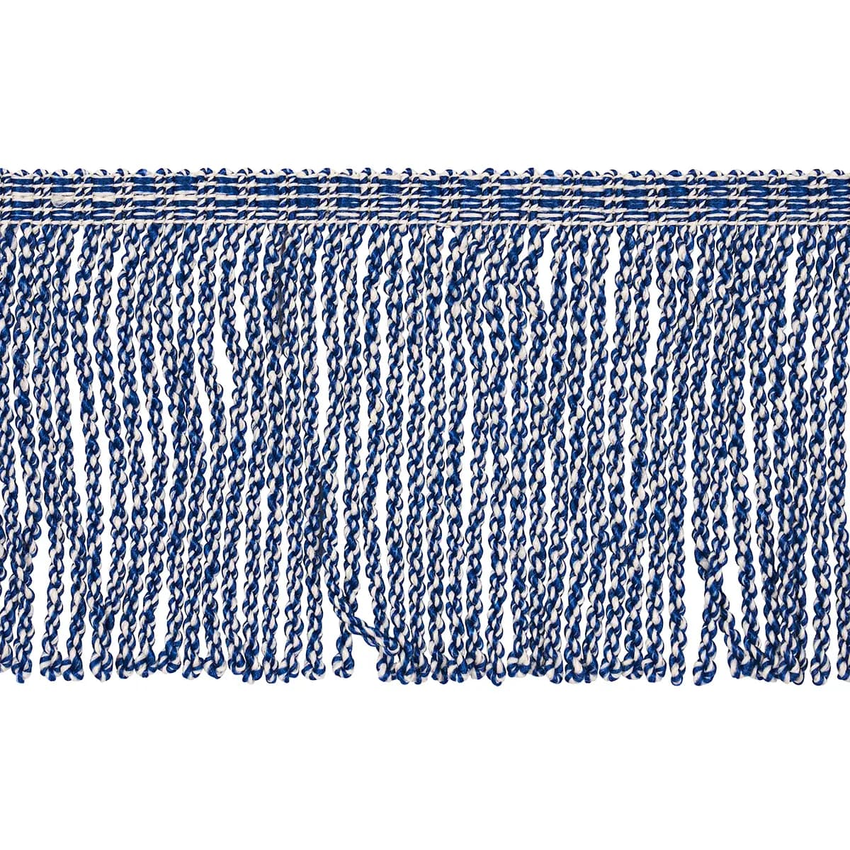 OUTDOOR BOULLION FRINGE TRIM_ NAVY