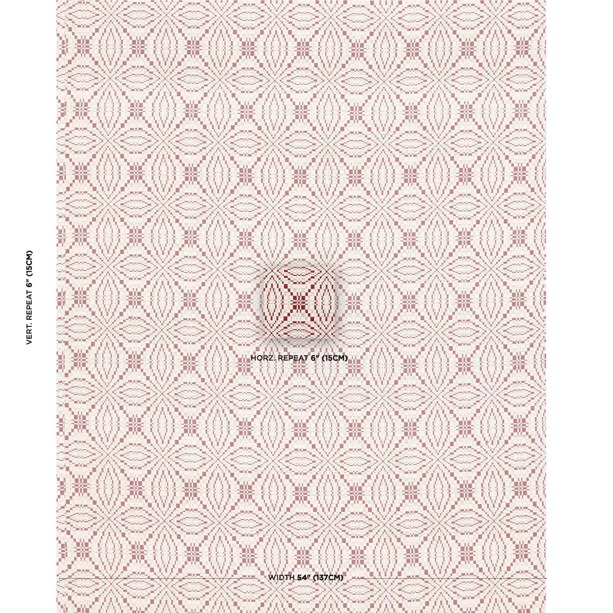 FRANCESTOWN COVERLET_ CRIMSON