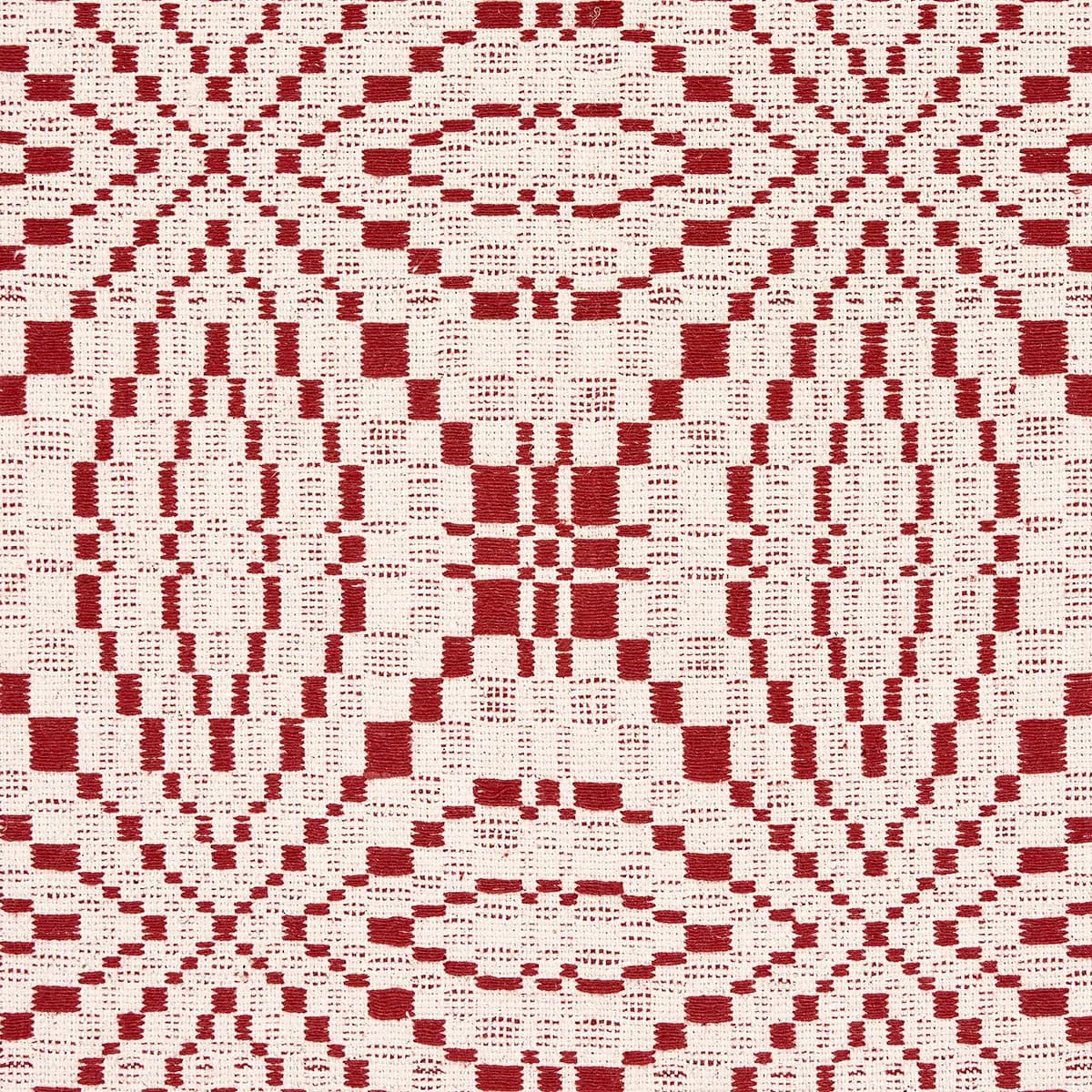FRANCESTOWN COVERLET_ CRIMSON