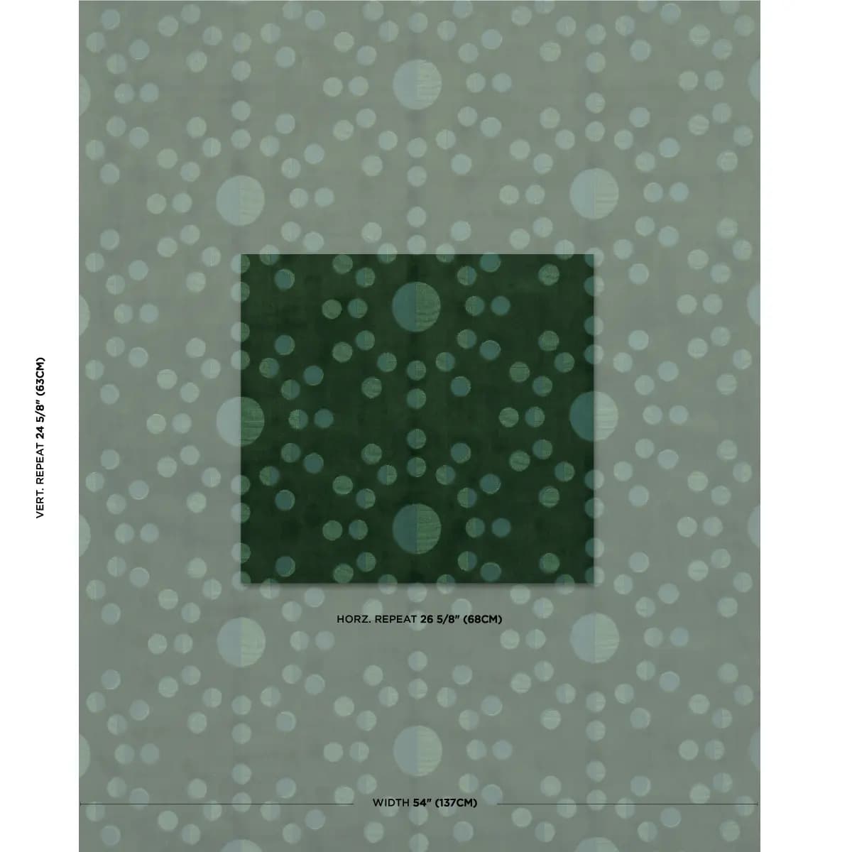 MOON PHASE VELVET_ GREEN