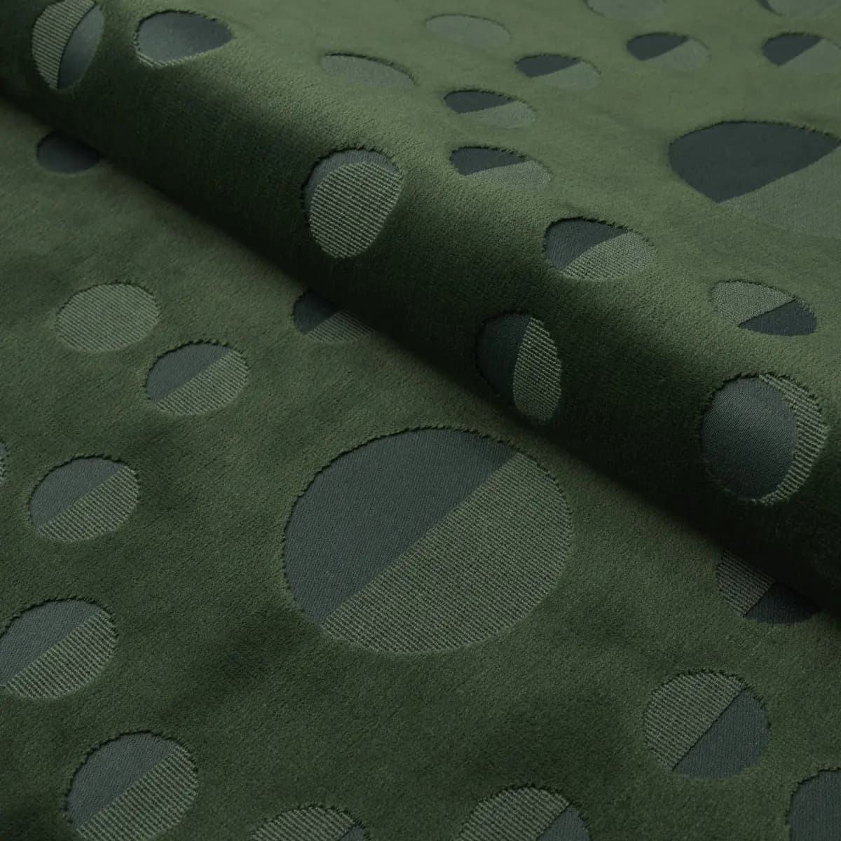 MOON PHASE VELVET_ GREEN