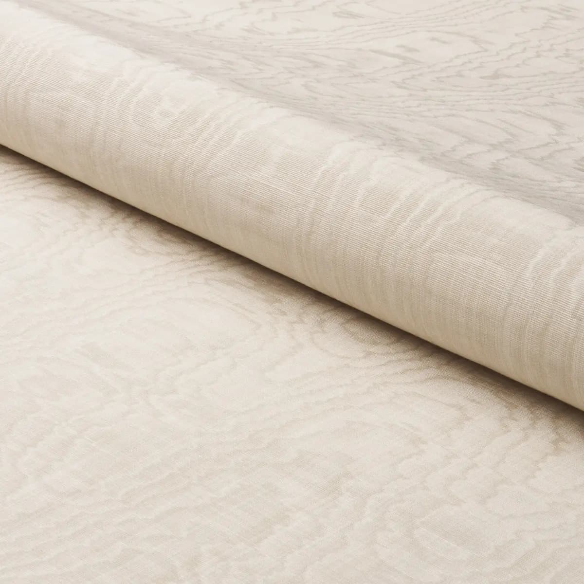 BEAU COTTON LINEN MOIRÉ_ OYSTER