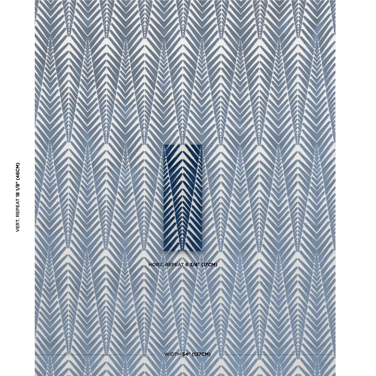 ZEBRA VELVET_ SILVER BLUE