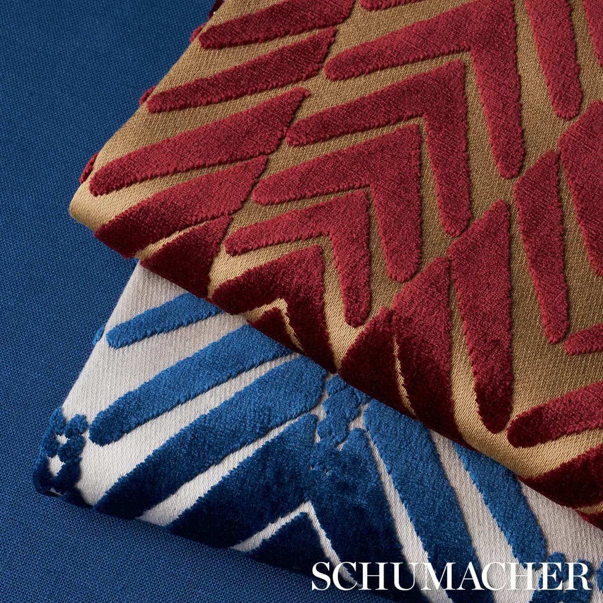 ZEBRA VELVET_ SILVER BLUE