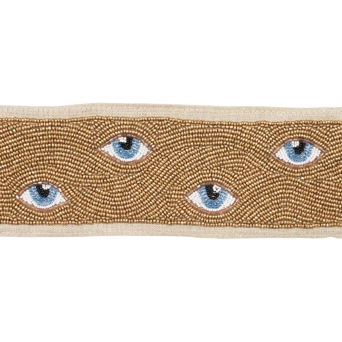 MIND'S EYE BEADED TAPE_ BLUE & GOLD