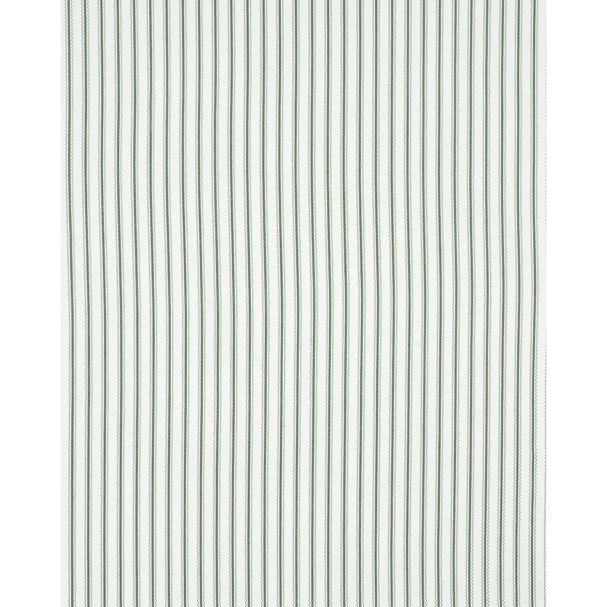BIRDIE TICKING STRIPE_ LEAF GREEN