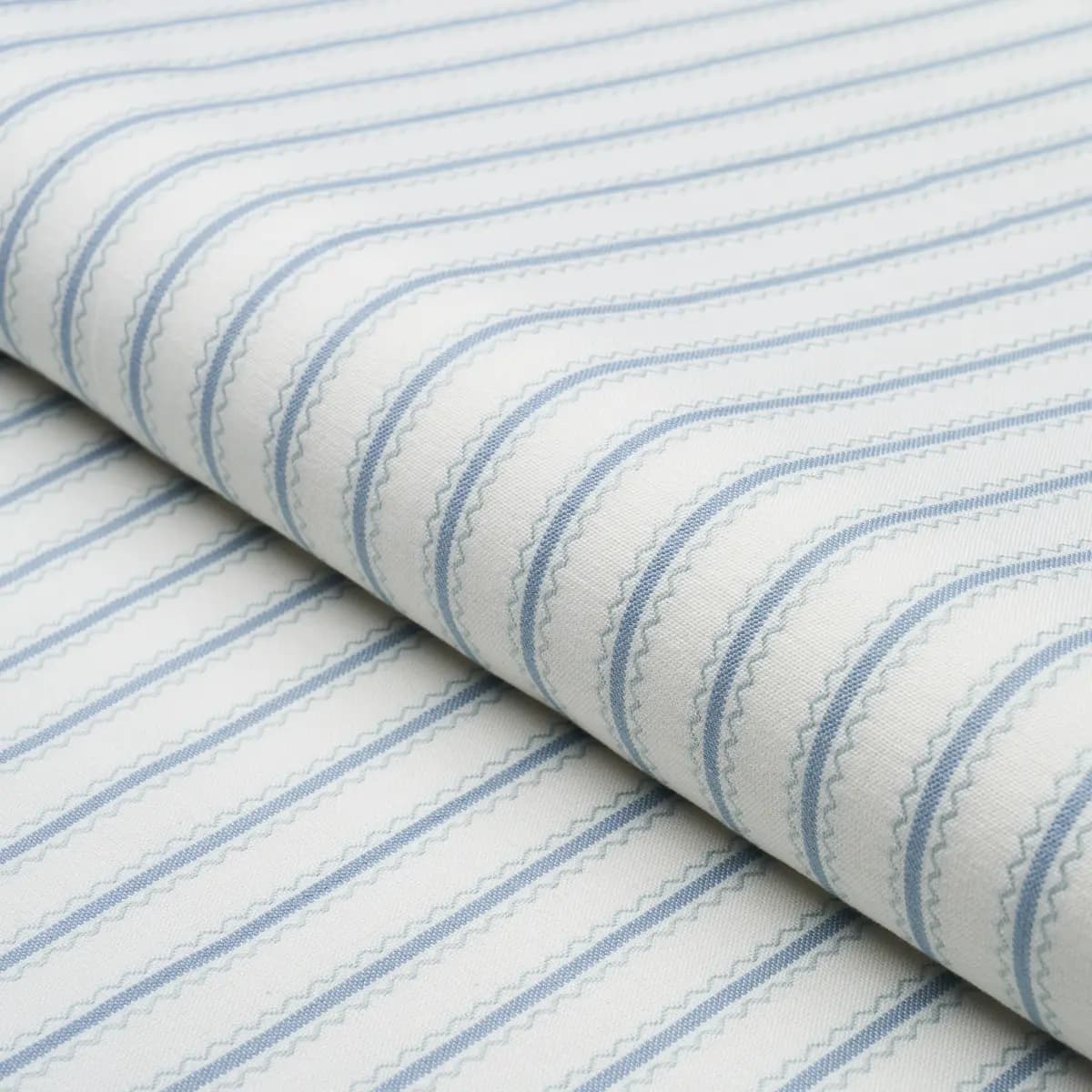 BIRDIE TICKING STRIPE_ CHINA BLUE