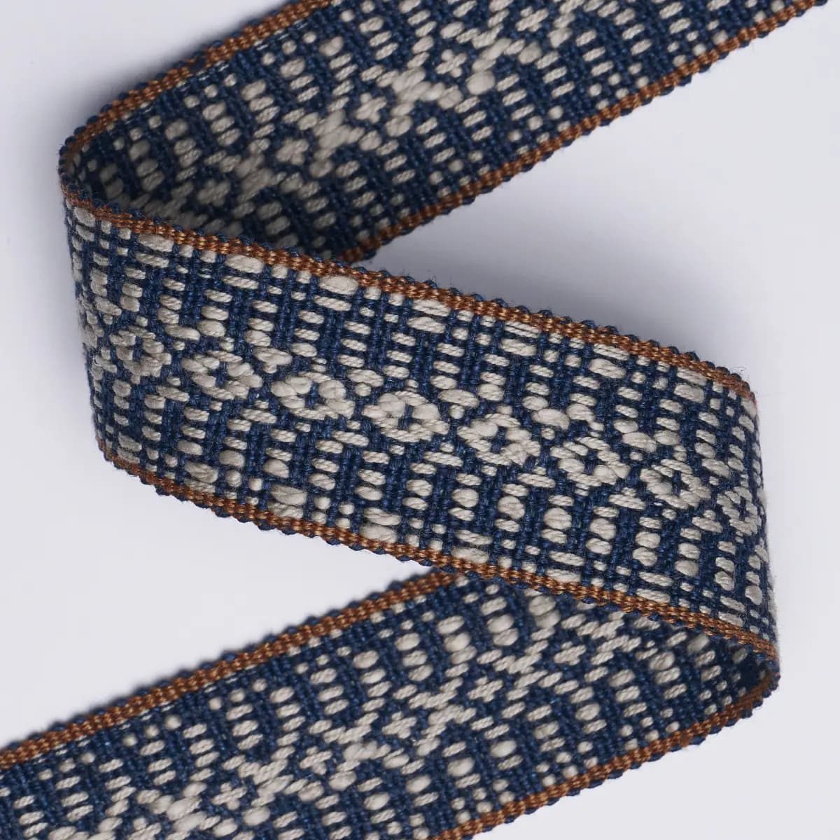 HELENA LINEN COTTON TAPE_ INDIGO