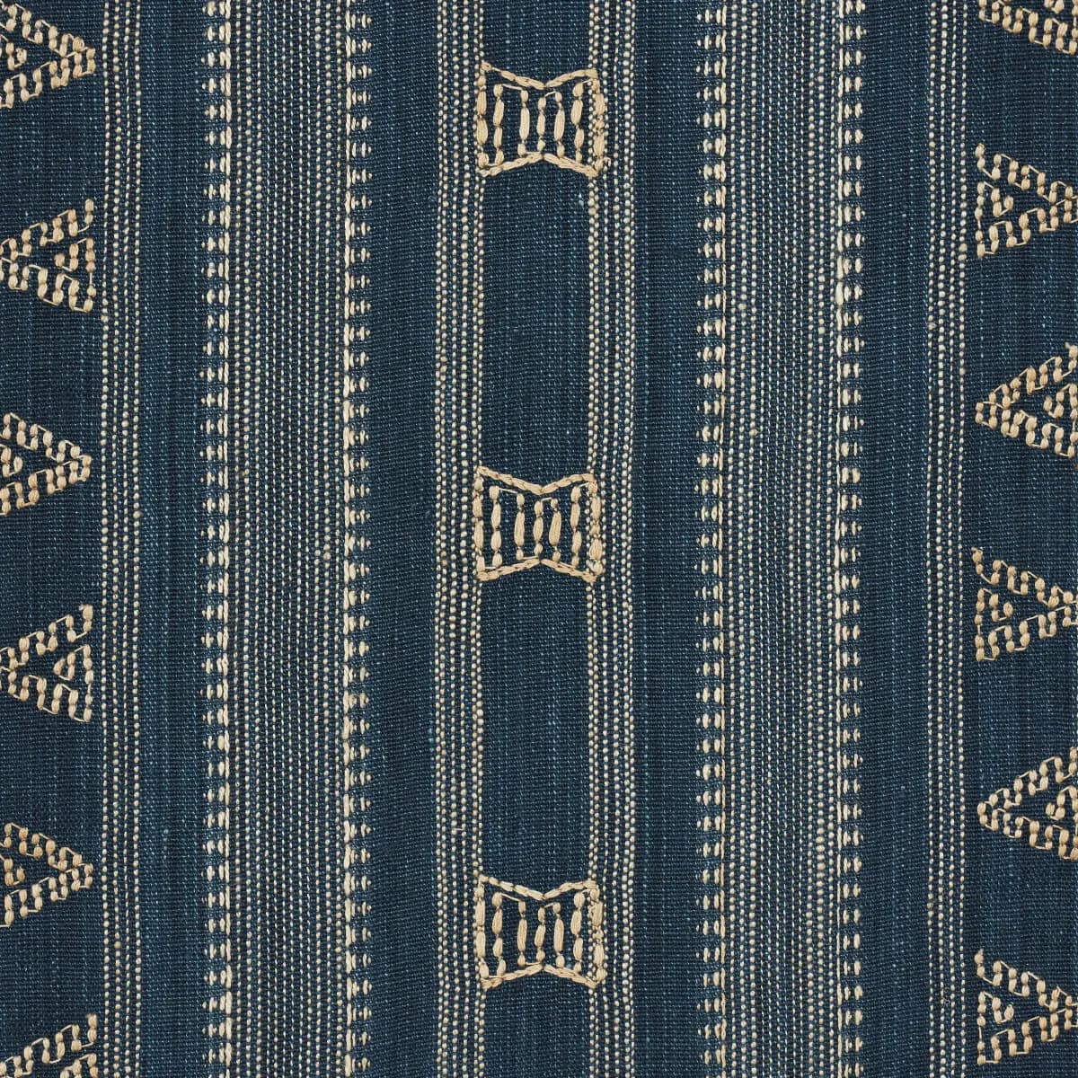 NIMA EMBROIDERED COTTON LINEN_ INDIGO