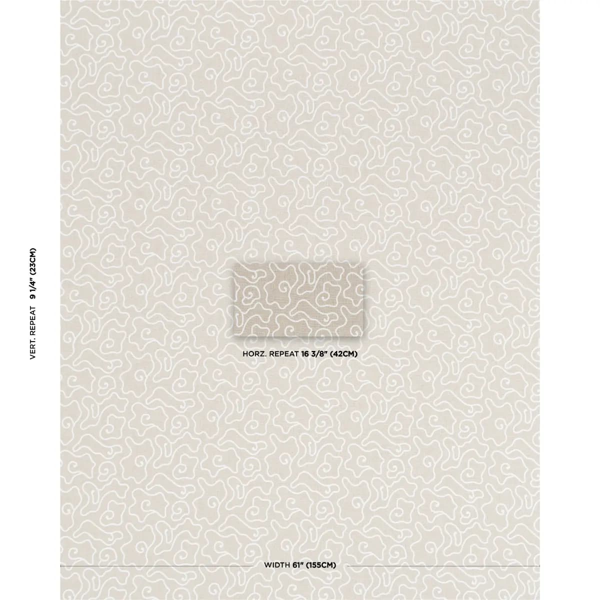 NOYO INDOOR/OUTDOOR EMBROIDERY_ FLAX