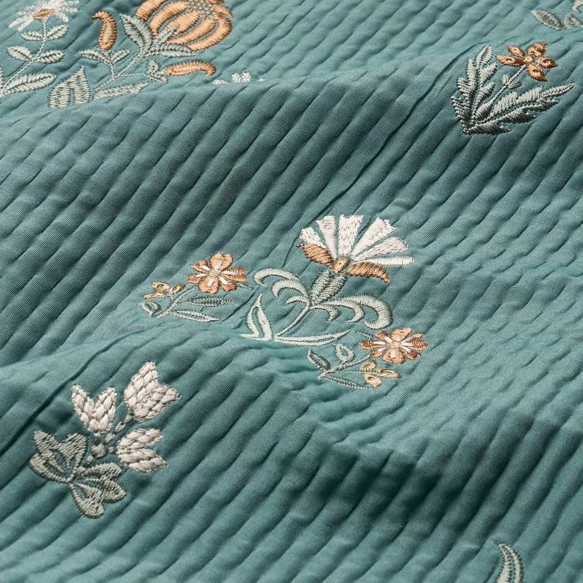 ELMSLIE EMBROIDERY_ TEAL
