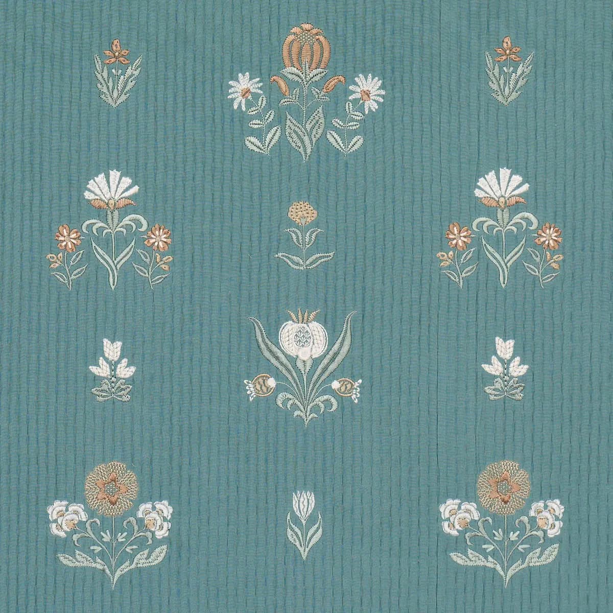 ELMSLIE EMBROIDERY_ TEAL