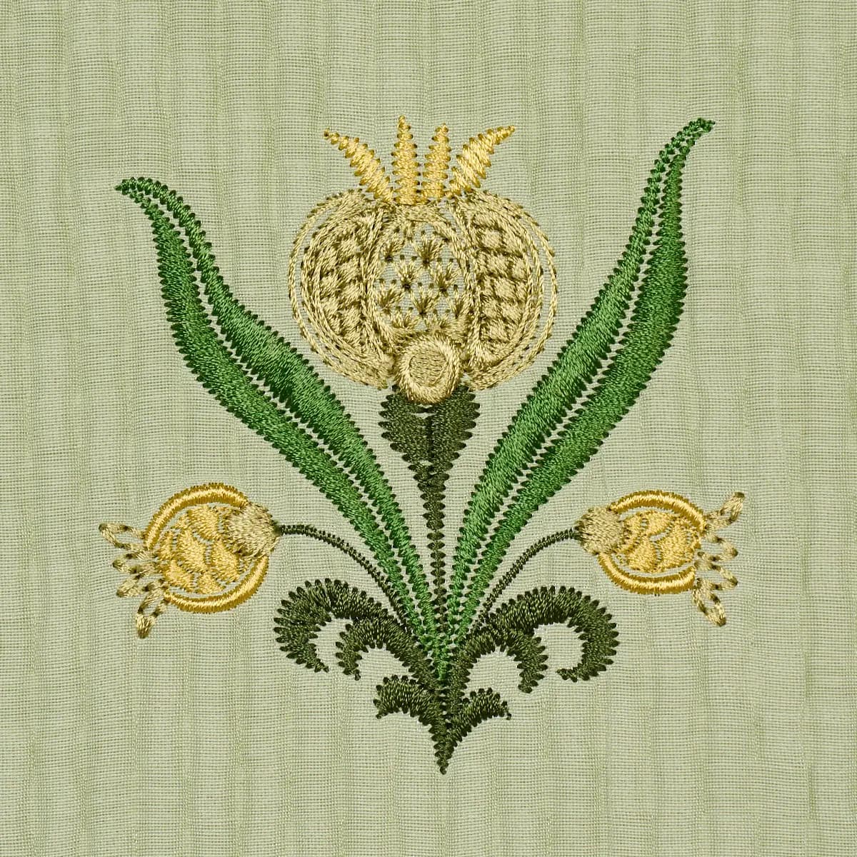 ELMSLIE EMBROIDERY_ LEAF