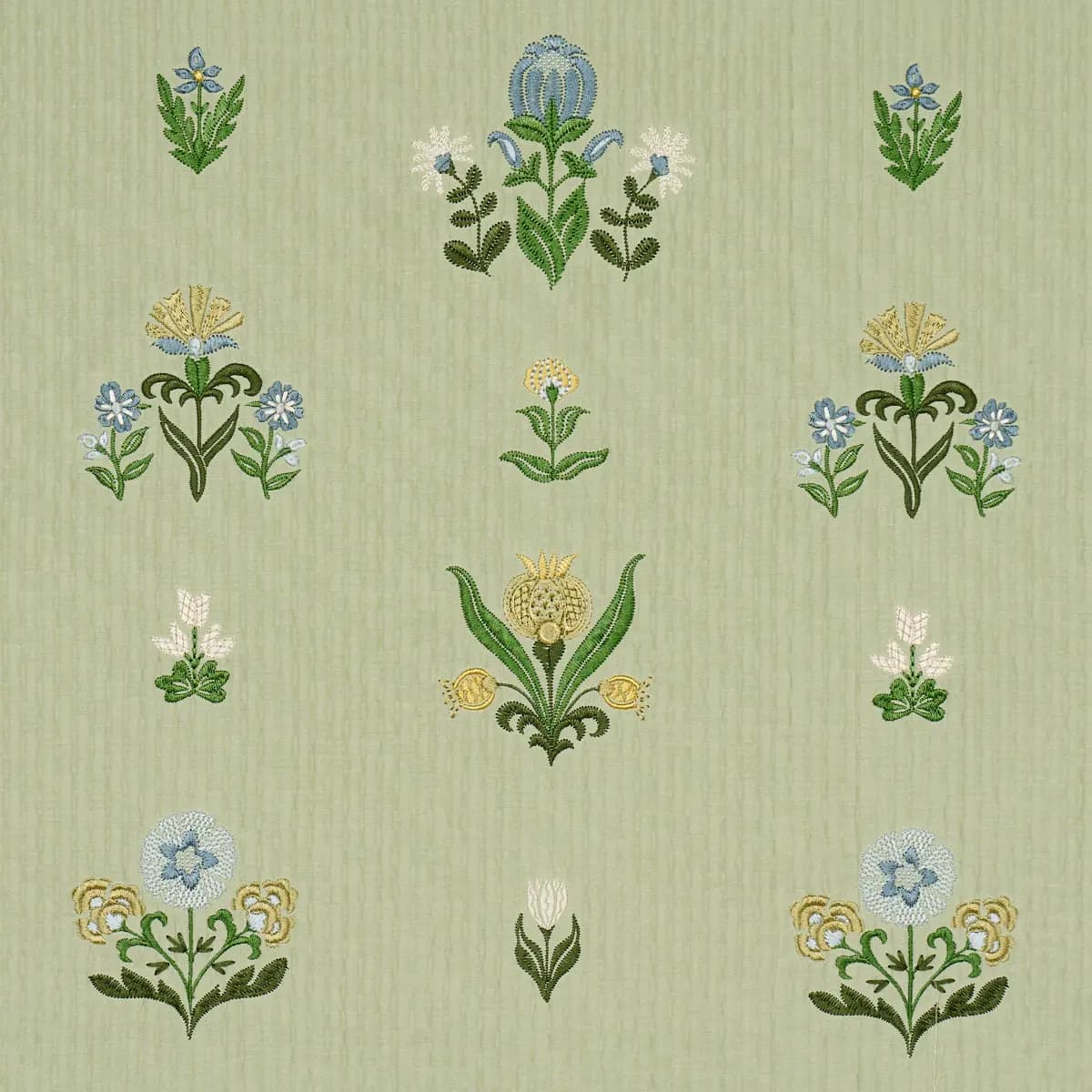 ELMSLIE EMBROIDERY_ LEAF