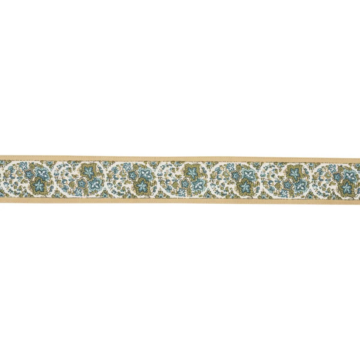 INES PAISLEY TRIM_ MINERAL & TEAL