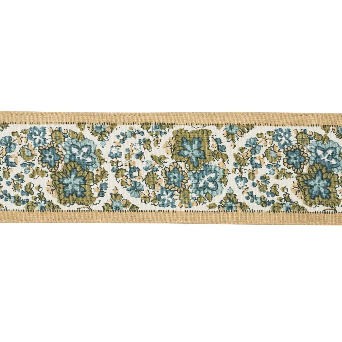 INES PAISLEY TRIM_ MINERAL & TEAL