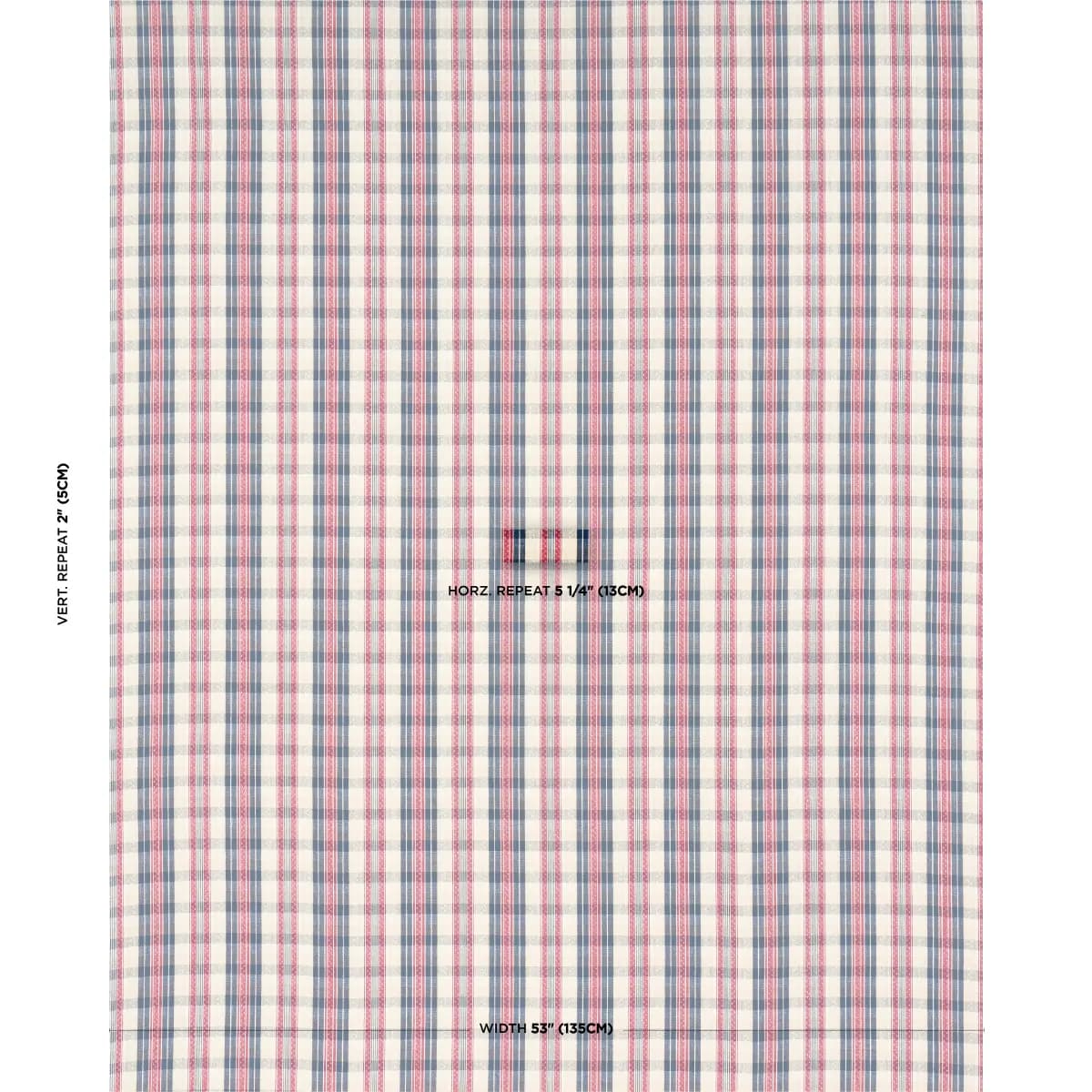 FONDA HAND WOVEN PLAID_ ROUGE & NAVY