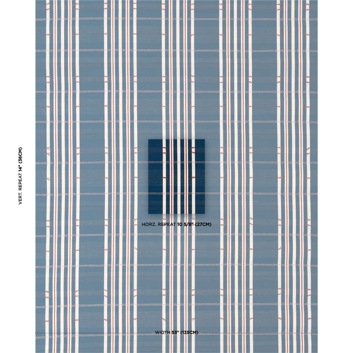 REMMY HAND WOVEN STRIPE_ INDIGO