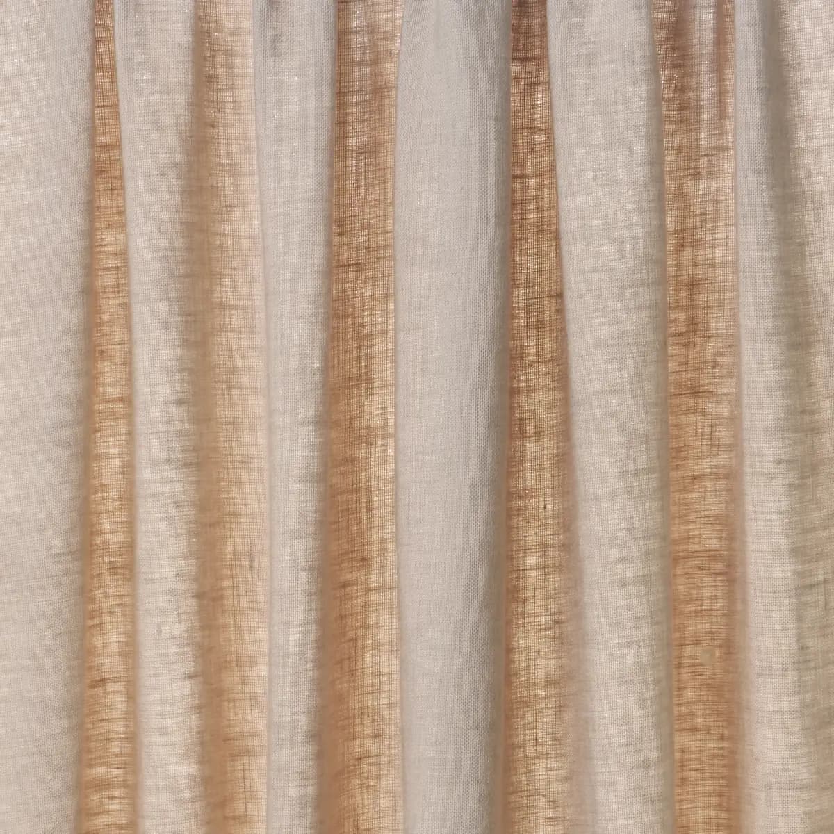 LESLIE STONEWASHED SHEER_ TAUPE