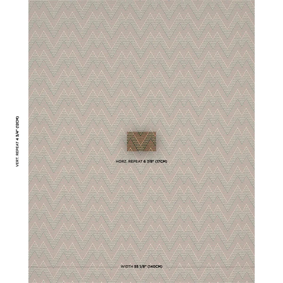 ALPINE PEAKS CHEVRON_ TERRACOTTA DESERT