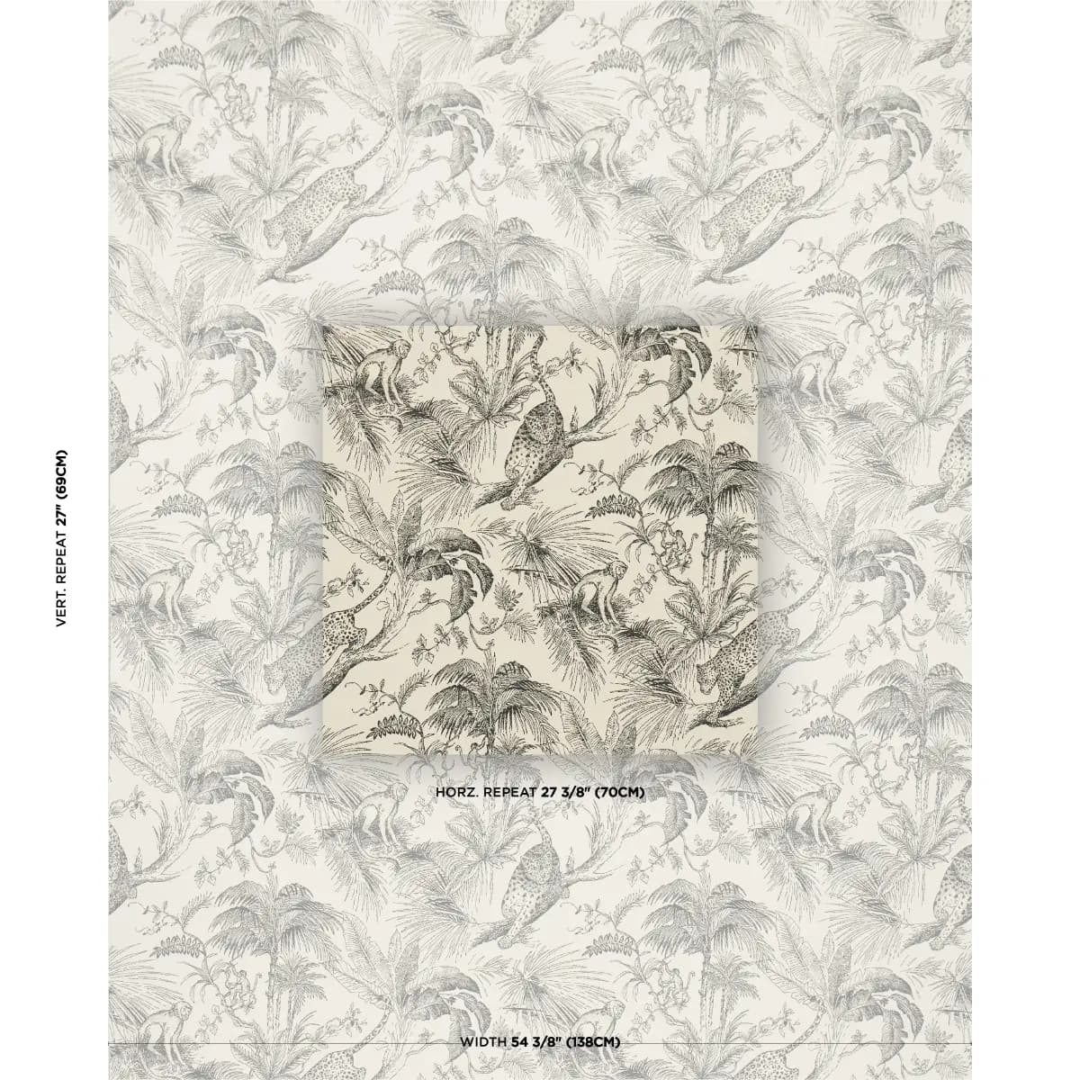 FOREST CANOPY_ BLACK & IVORY