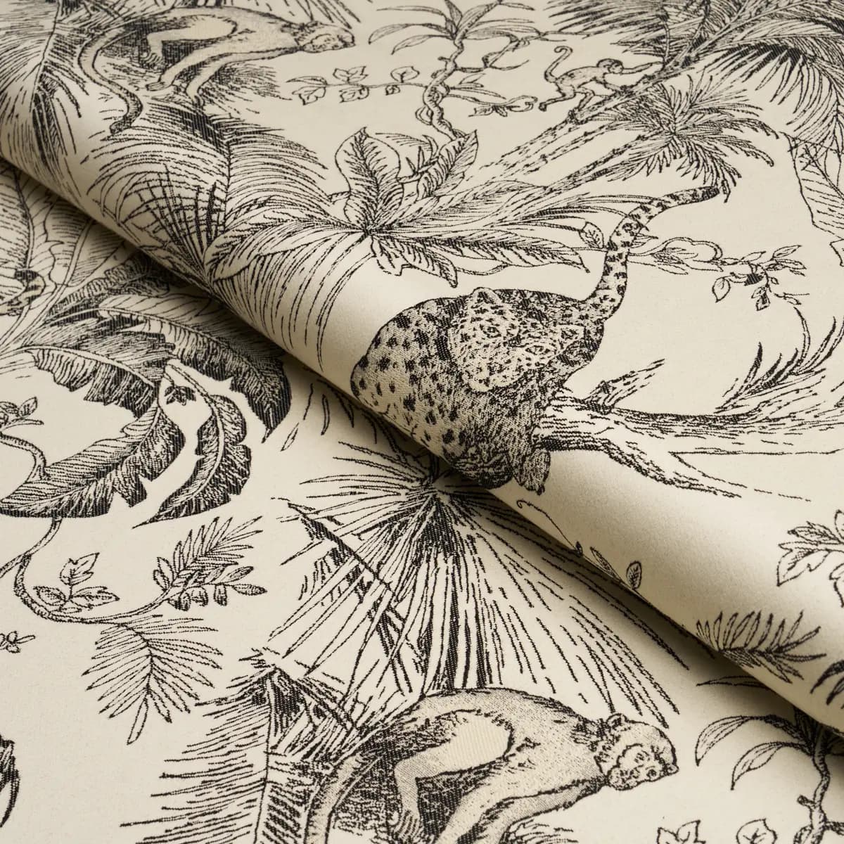FOREST CANOPY_ BLACK & IVORY