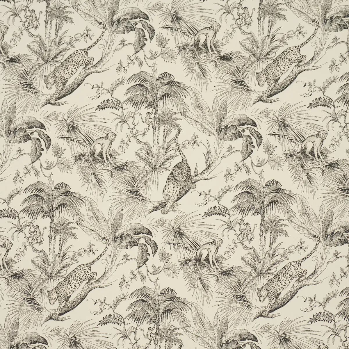 FOREST CANOPY_ BLACK & IVORY
