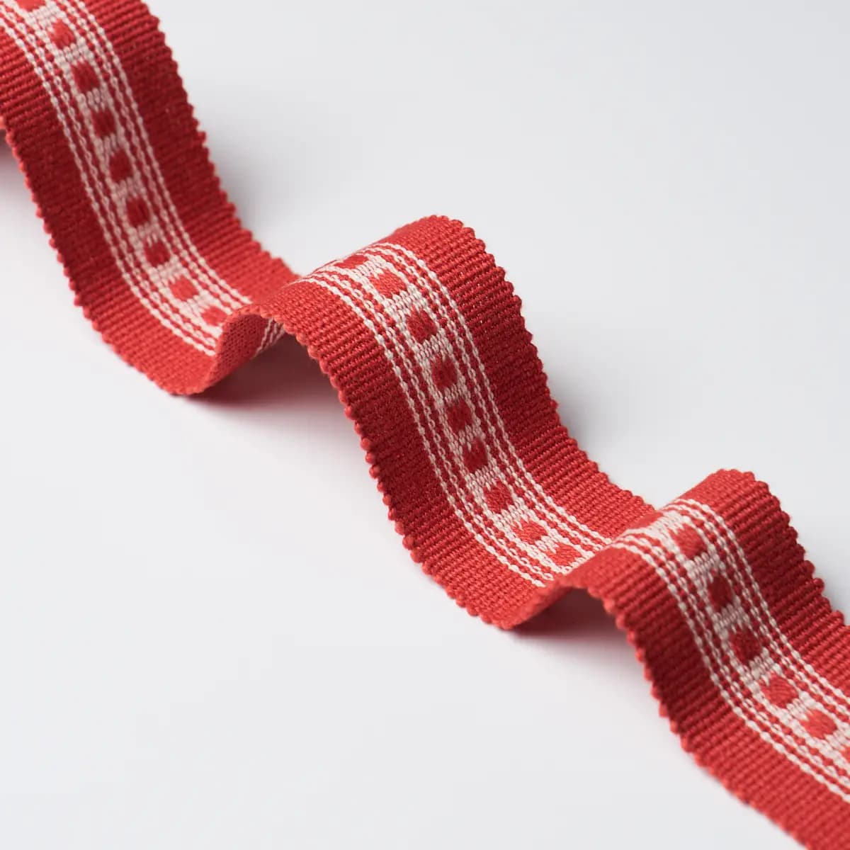LUBECK TAPE NARROW_ RED