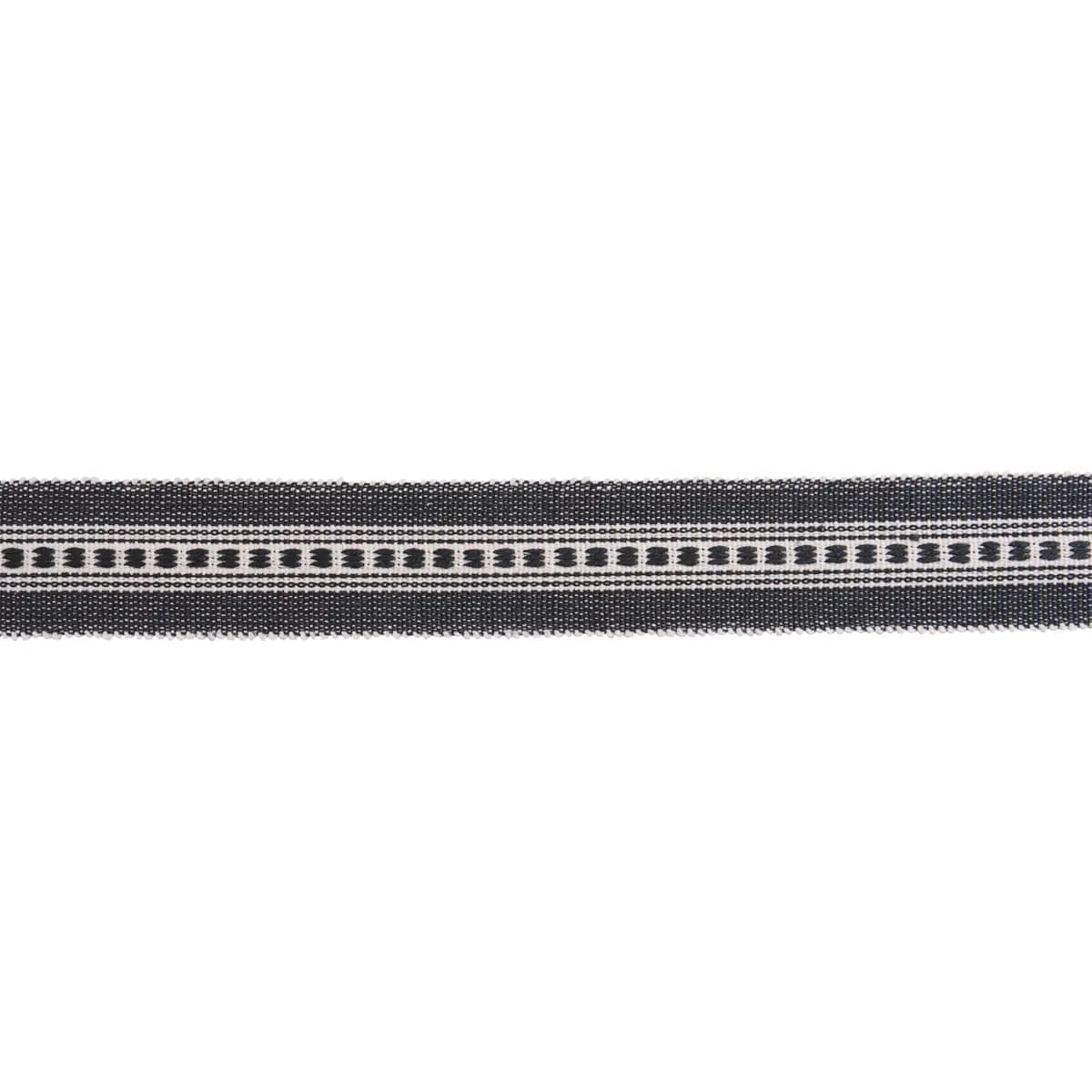 LUBECK TAPE NARROW_ CHARCOAL